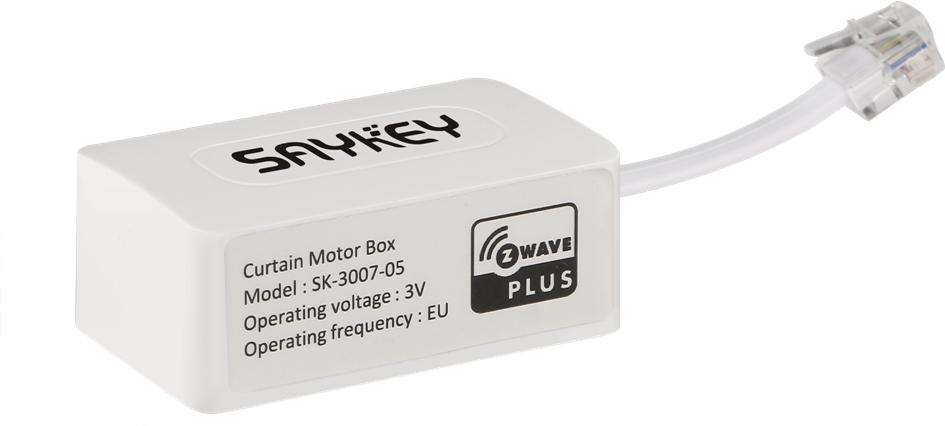 Curtain Motor Control with external module by Saykey