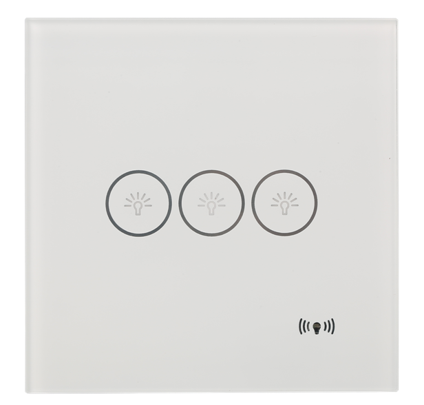 3CH Touch Wall Switch by Jintaobao