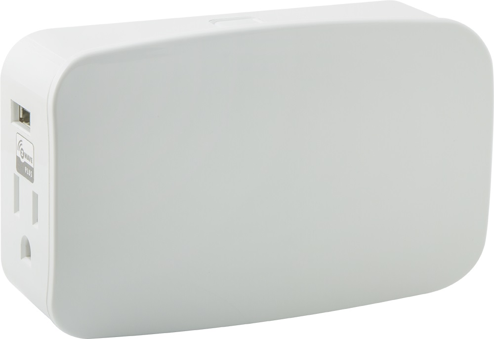 Plug-in Dual Smart Switch, Independant Control With USB Charging by GE