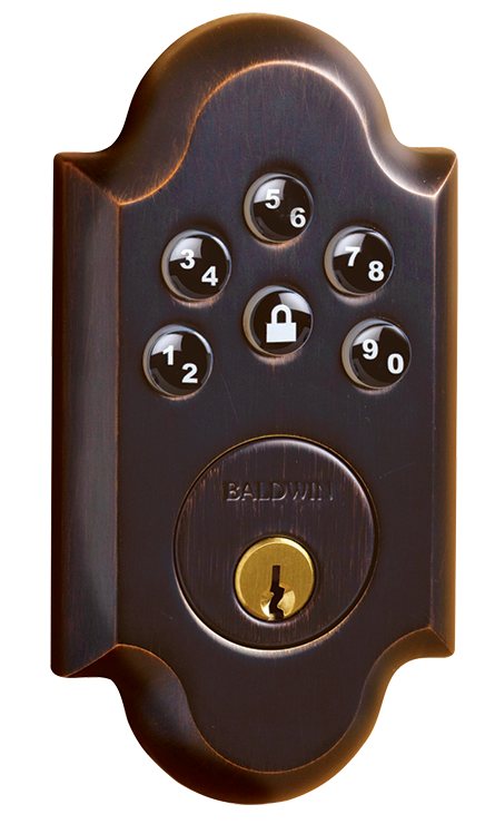 Boulder AC Z-Wave Deadbolt by Baldwin