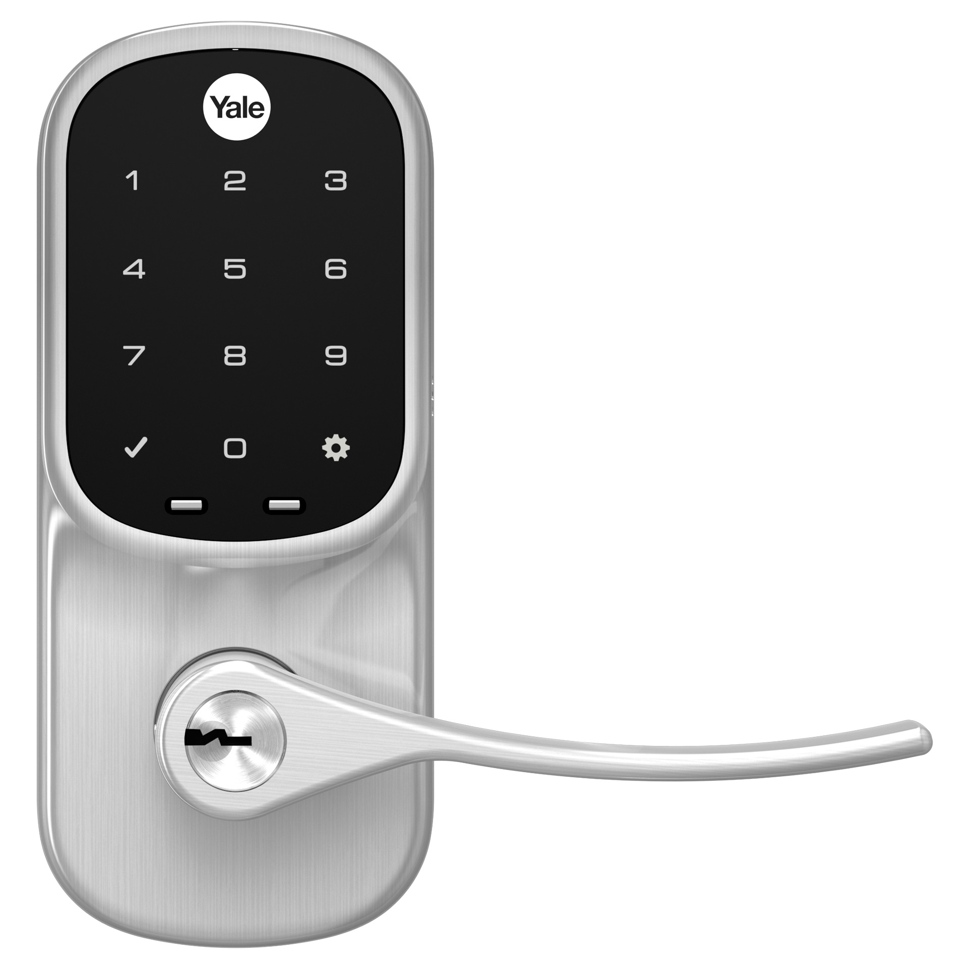 Assure Lever Touchscreen with Z-Wave Plus