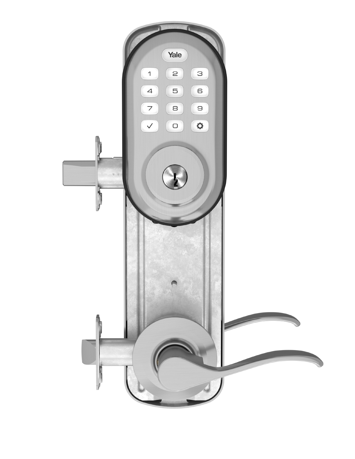 Yale Real Living® Assure Lock™ Interconnected Z-Wave Enabled Push Button Deadbolt by Yale