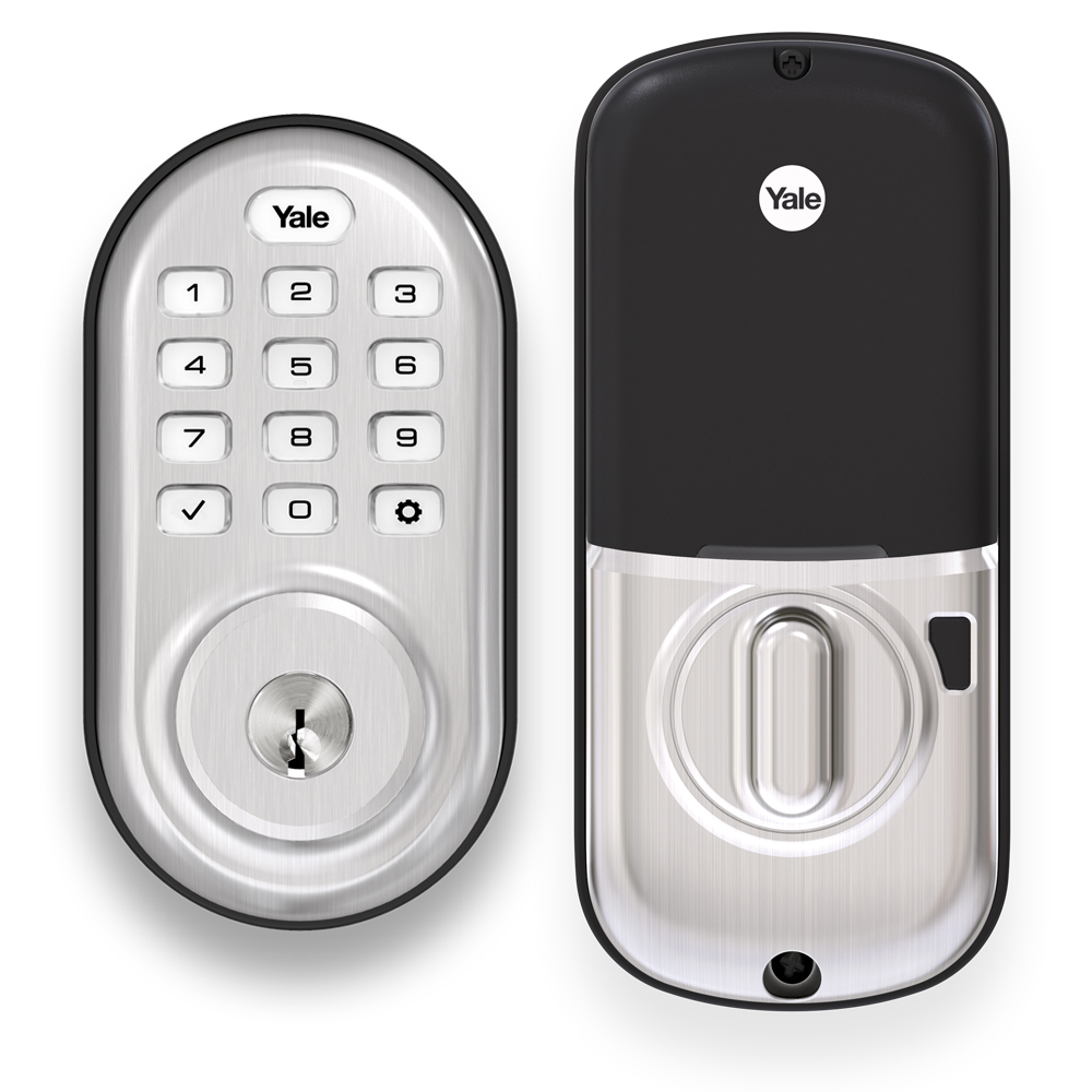 Yale Assure Lock with Bluetooth Z-Wave Enabled Push Button Deadbolt by Yale Locks & Hardware