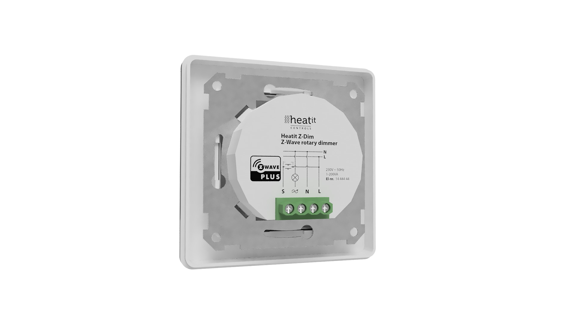 Heatit Z-Dim mounting