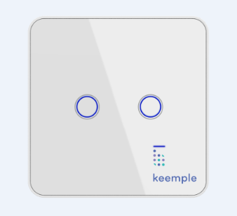 Smart Touch Light Switch (2-way) by Keemple