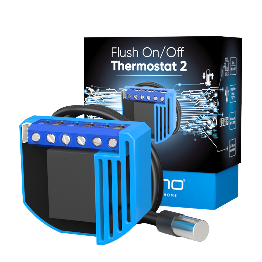 Flush On/Off Thermostat 2 by QUBINO