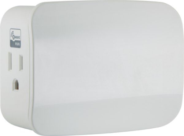 Plug-in Smart Switch (Dual Plug with Pass through Outlet) by Jasco