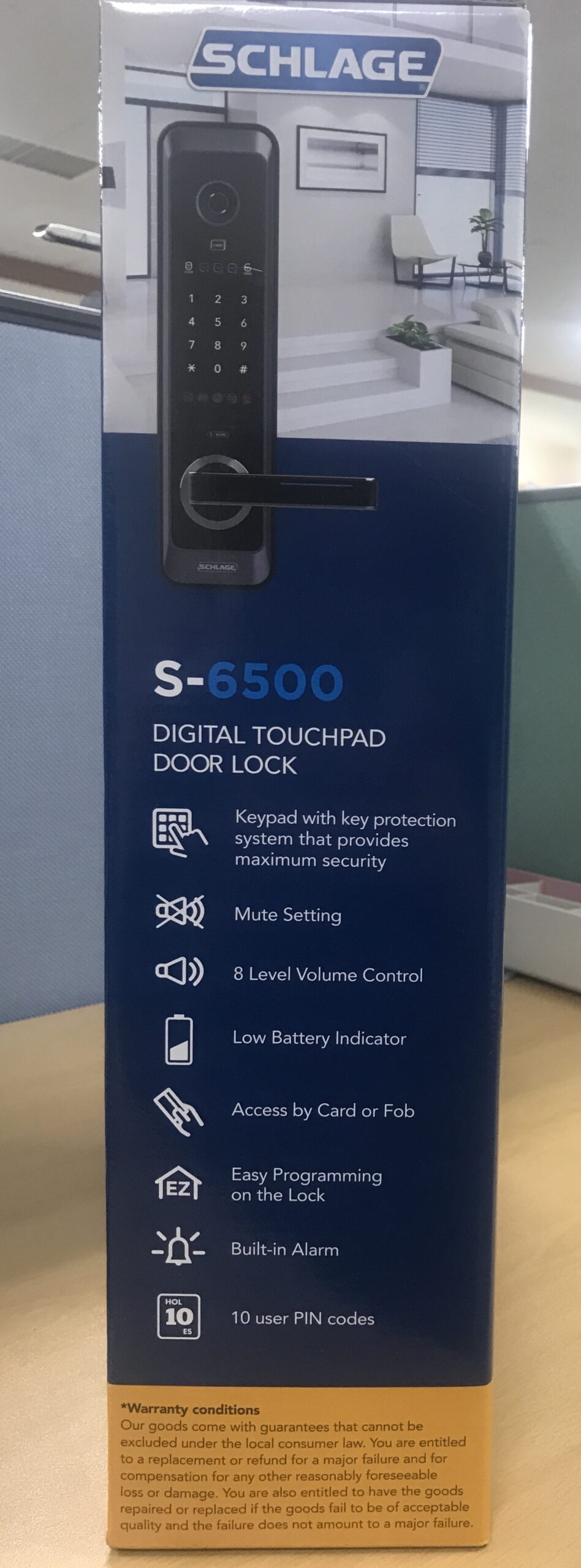 Schlage Z-Wave Mortise Lock