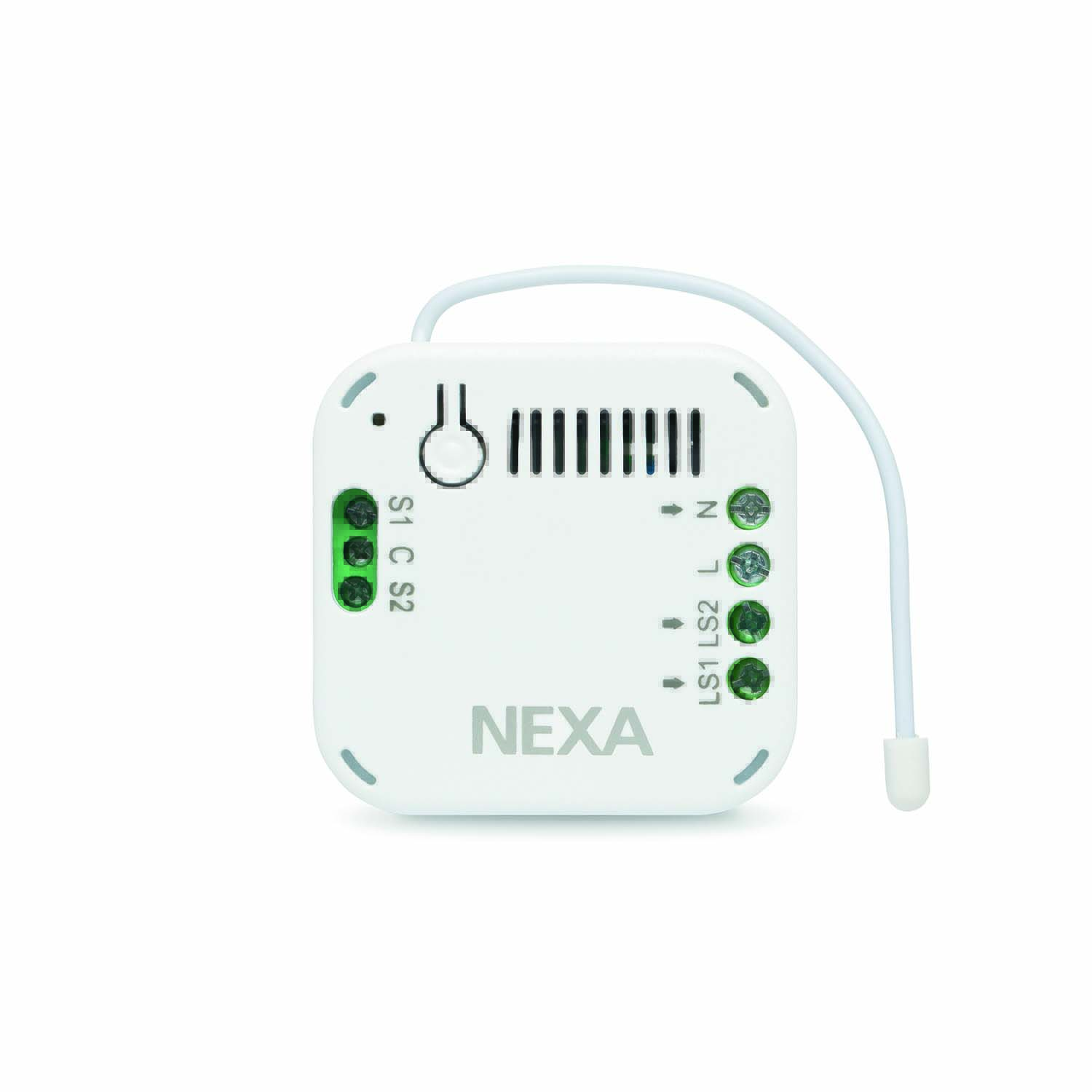 In-Wall On/Off Switch Module-2 Channels by Nexa