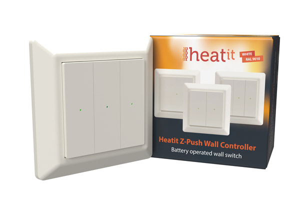 Heatit Z-Push Wall Controller by Heatit controls