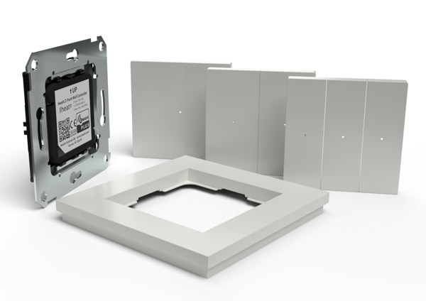 Heatit Z-Push Wall Controller_RAL 9011_Packshot