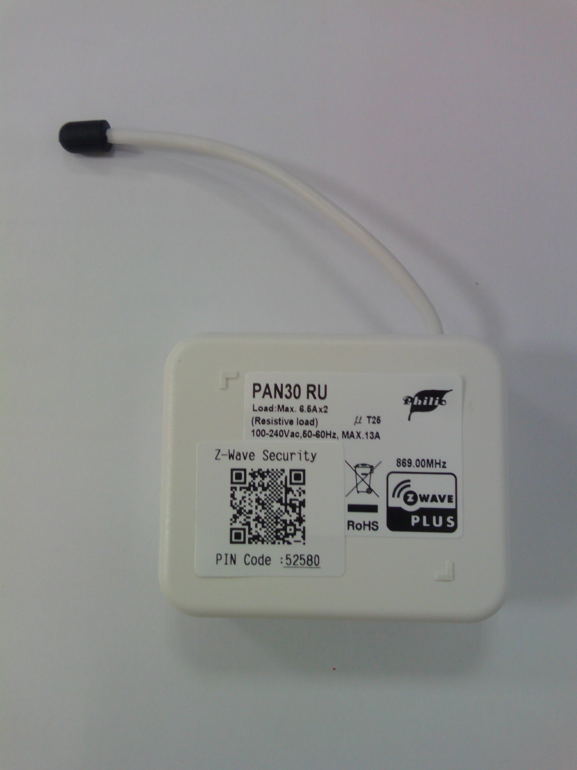 In Wall Dual relay switch module – Z-Wave Alliance Product Catalog