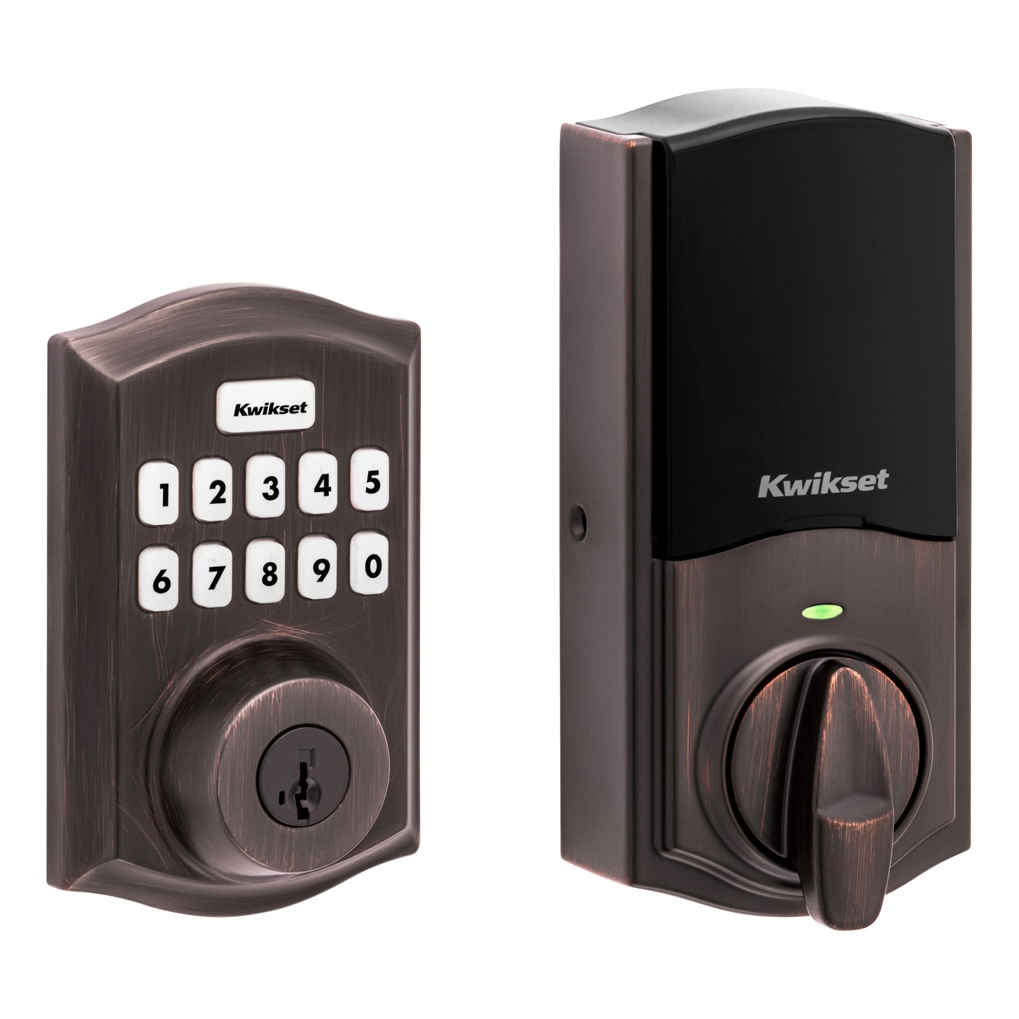 Kwikset 869, Contemporary, Matte Black