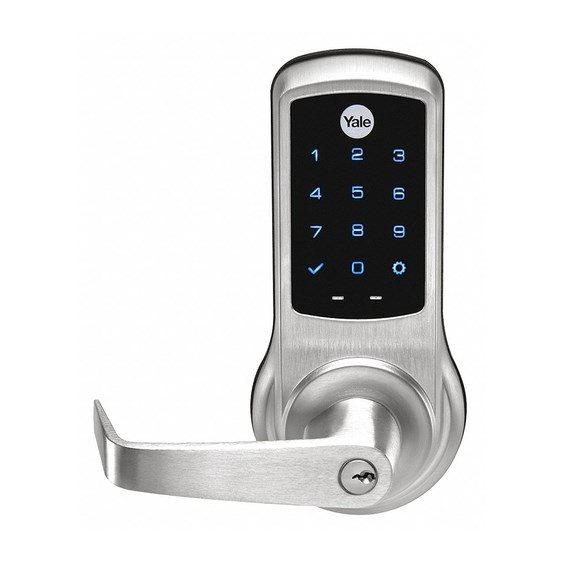 nexTouch Commercial Grade One Cylindrical Touch Screen Keypad Lever Lock