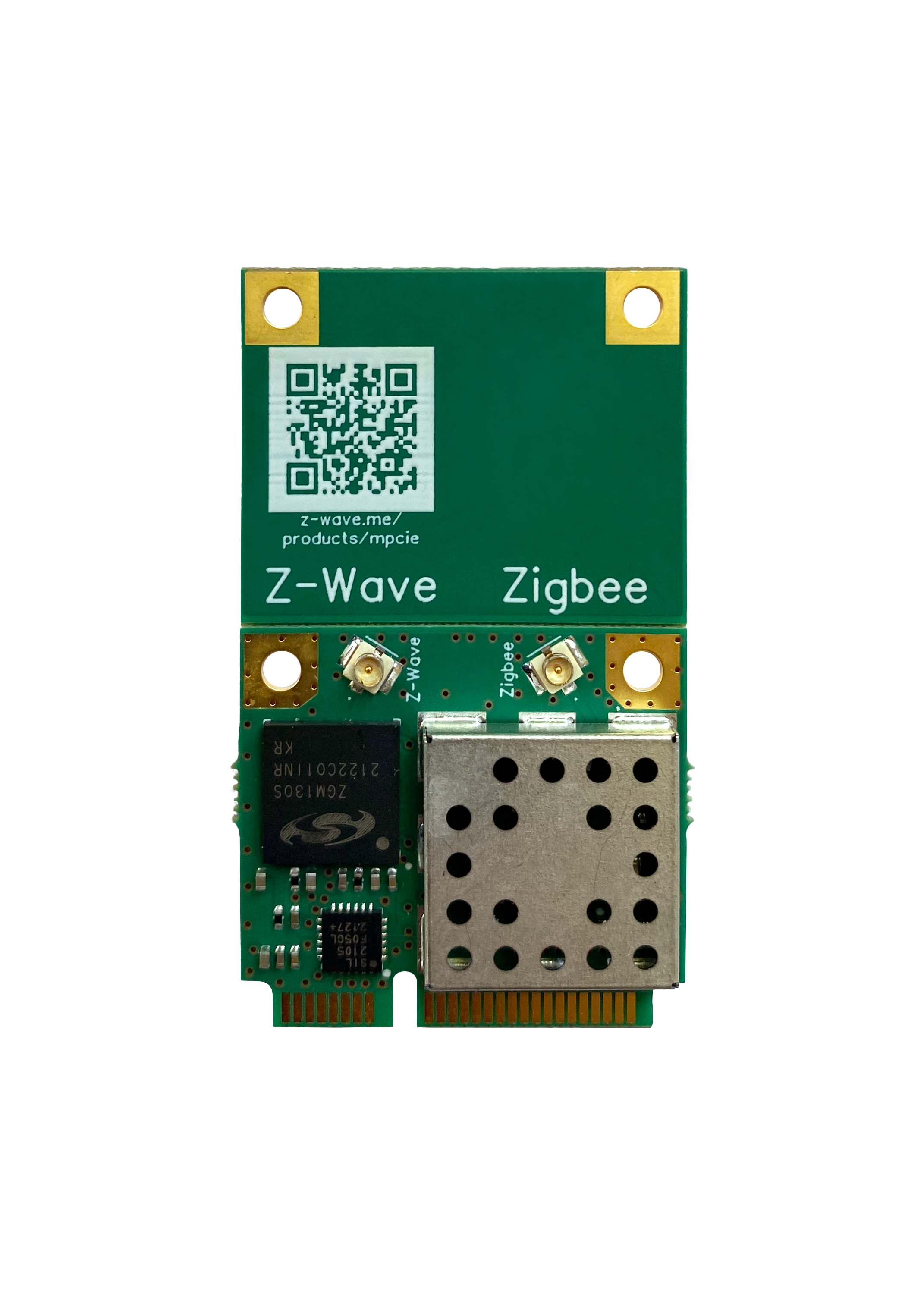 Z-Wave.Me mPCIe adaptor — Z-Wave™ & Zigbee/Thread mPCIe extension board by Z-Wave.Me