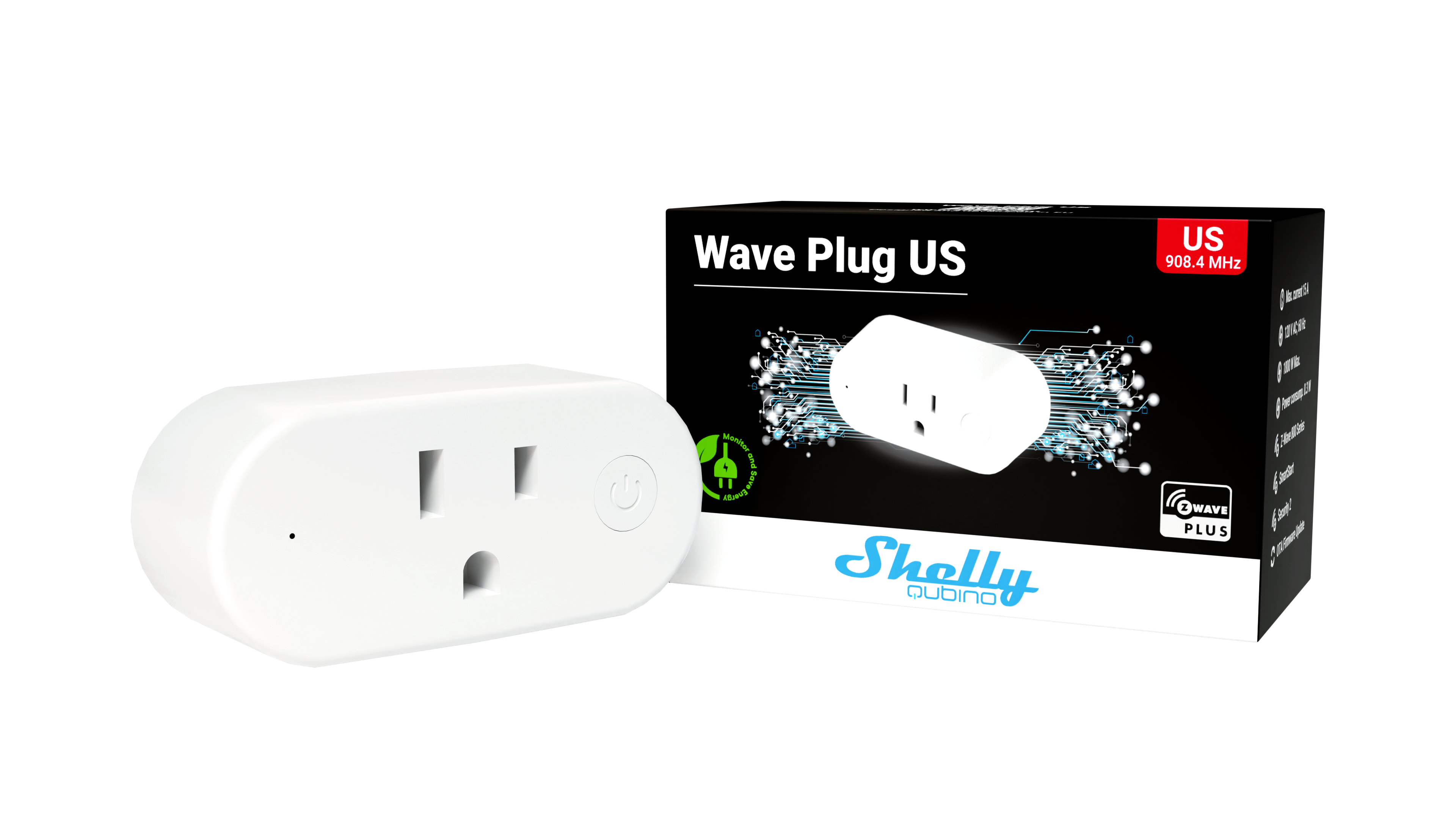 Wave Plug US by Shelly Qubino