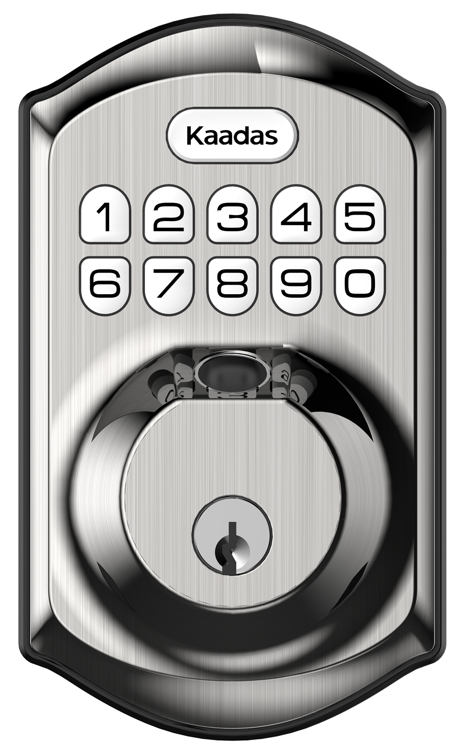 Z-Wave Fingerprint Keypad Deadbolt (KA202) by Kaadas