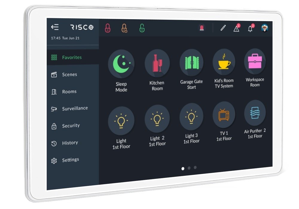 RisControl Smart Home Z-Wave Controller by RISCO Ltd.